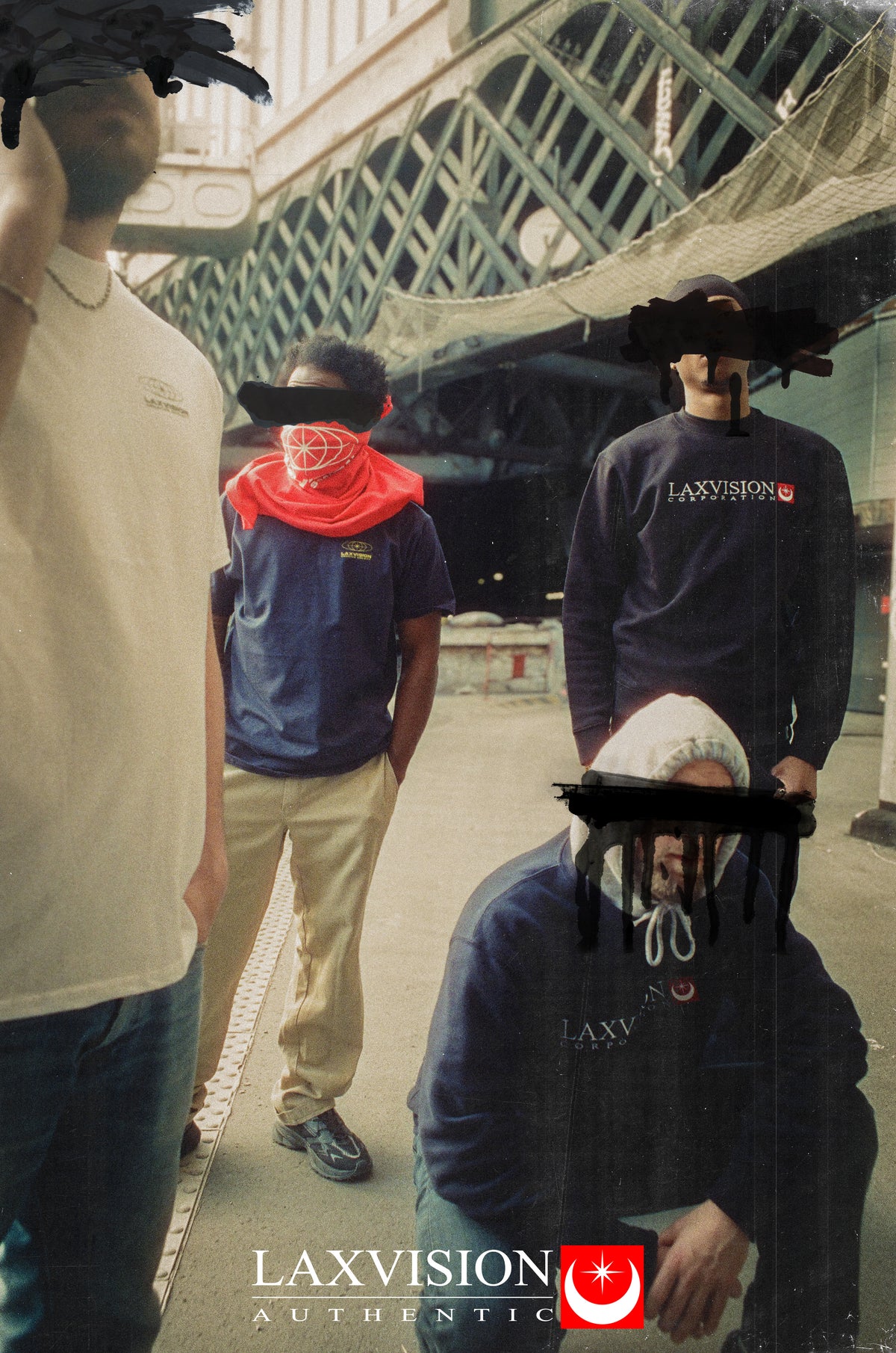 CREW NECK "LAXVISION CORPORATION"