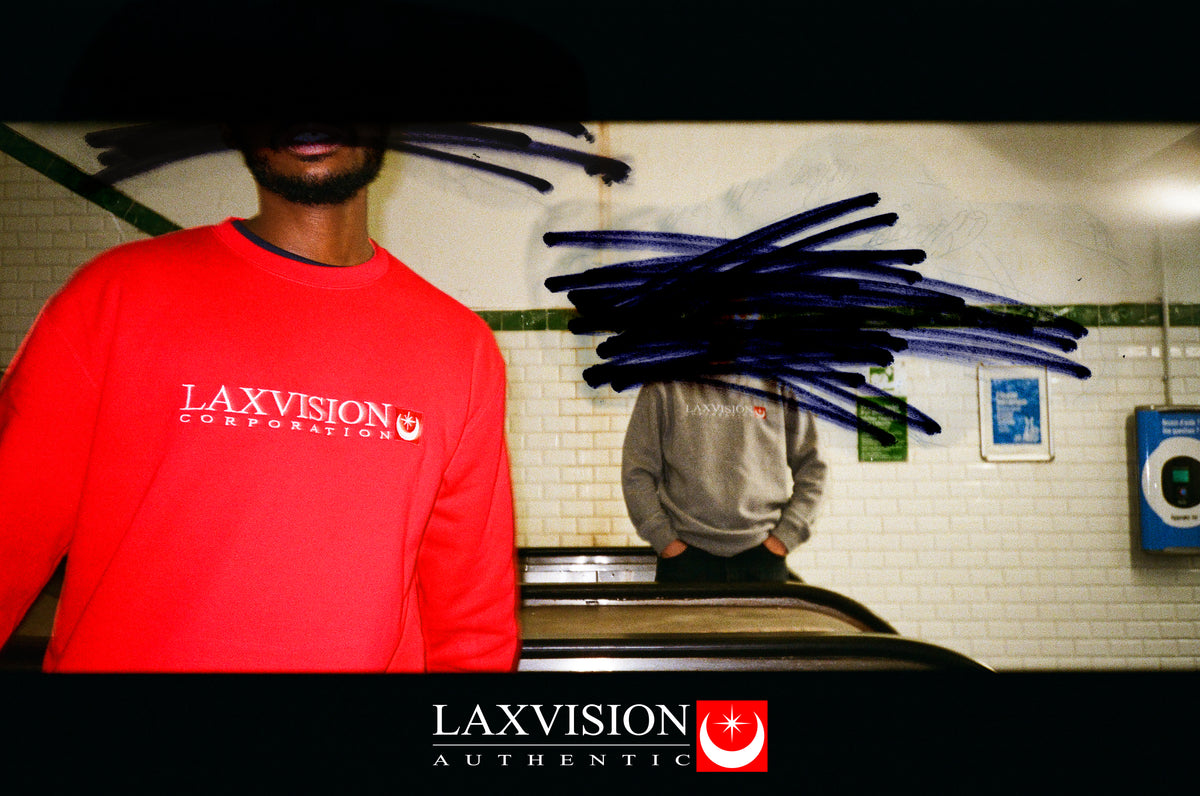 CREW NECK "LAXVISION CORPORATION"
