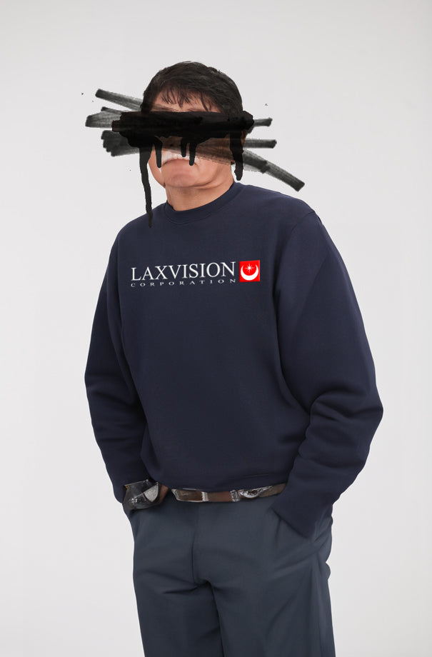 CREW NECK "LAXVISION CORPORATION"